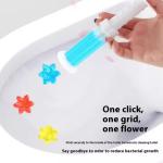 Creative Disposable Flower Gel Deodorizer Fresh Fragrance Bathroom Air Freshener