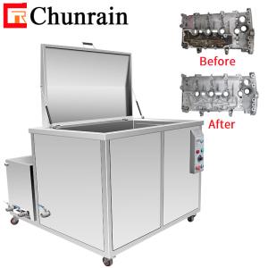 China FCC Cylinder Head Ultrasonic Cleaner With Filtration factory
