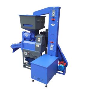 China 10hp-20hp Combination Vibratory Mini Rice Mill Machine With Loading Lifter 7.5kw factory