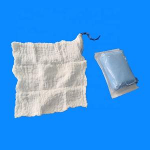China 45x45 12ply Sterile Gauze Compresses Pour Laparotomie Lap Sponges factory
