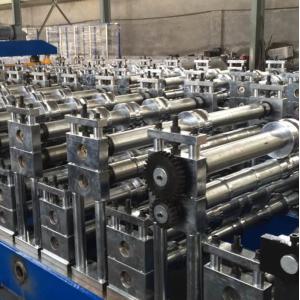Building Material Double Layer Roof Sheet Making Machine , Guardrail Roll