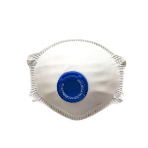 Cup Shaped FFP1 Dust Mask Head Strap Design High Tightness With Valve
