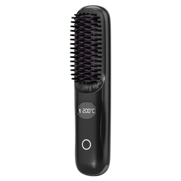 Personal Care Hair Dryer electric Brush Hot Air comb Heat USB Wireless