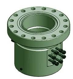China PSL4 Abrasion Resistance 6 5/8&quot; Oilfield Tubing Head factory