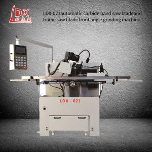 China LDX-021 Carbide Band Saw Blade Servo Feed Rake Angle Gear Grinding Machine factory