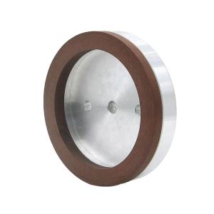 China Factory customized red bond resin cup glass grinding wheel for glass processing machine factory