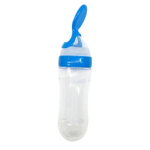 China Baby Mate Silicone Baby Products Baby Solid Food Feeder Spoon Feeder factory