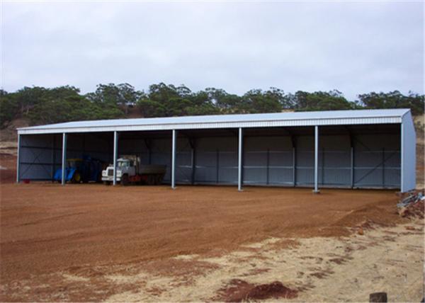 Durable Modular Steel Garage Building Portable Metal Buildings Earthquake
