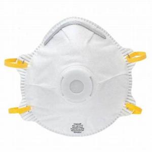China Fiberglass Free KN95 Respirator Mask , Anti Bacteria Valved Face Masks factory