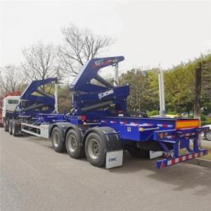 3 Axle 20 Feet Mechanical Suspension King Pin 2/3.5 Feet Container Side Loader