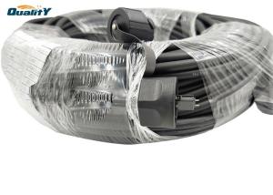 China Armored Multimode Fiber Optic Cable , ODVA MPO MTP APC UPC Male Connector Optical Fiber Patch Cord factory