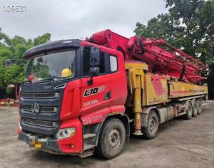 China Used Concrete Boom Pump 68 Meters Perfect for Your Construction Needs factory