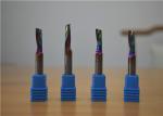 Mirror Polished Single Flute Carbide End Mills For Wood Cutting