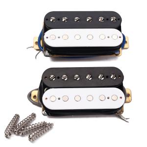 China Humbucker Pickup Double Coil Electric Guitar Pickup Zebra Black&amp;White FD Guitar factory