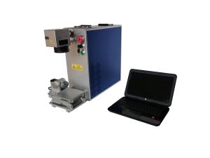 China Aluminium 50W metal deep laser engraving machine Air cooling ISO9001 factory