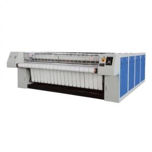 China Gas Heat Laundry Flatwork Ironer , Laundry Press Ironing Machine Industrial Applied factory