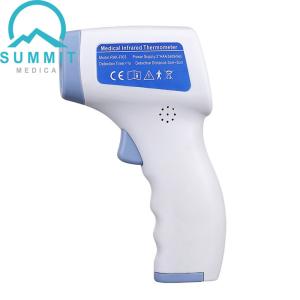 China CE Blue Non Contact Infrared Thermometer Forehead factory