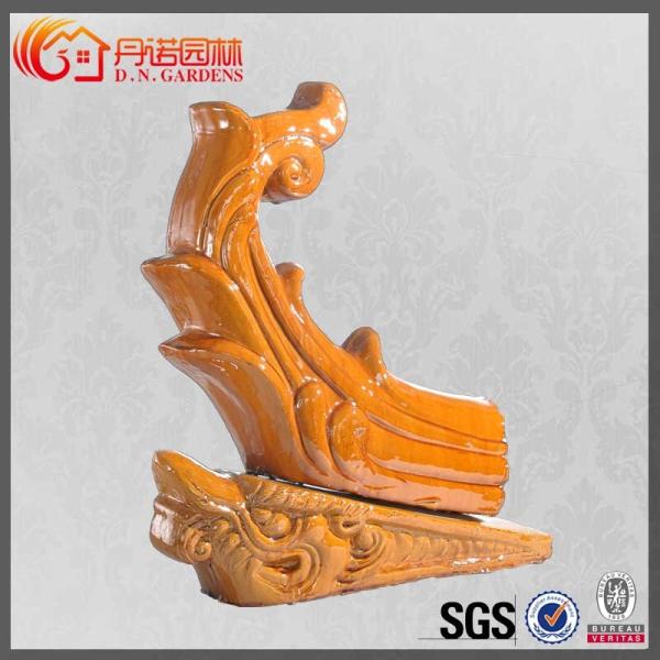 Classical Chinese Roof Ornaments Garden Gazebo Tile Figures Buddhism