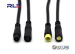 2 Pin Black Waterproof 60VAC Ebike Battery Connector