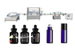 China Medical Essential Oil Filling Machine With Color Touch Screen Operation Panel factory