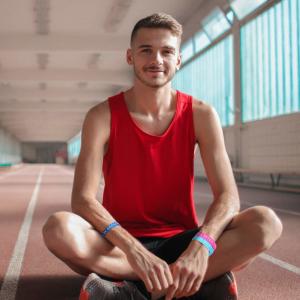 Custom Inspirational Silicone Wristbands With Good Silicone Rubber Material And