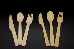 China SGS Bamboo Knives Forks And Spoons factory