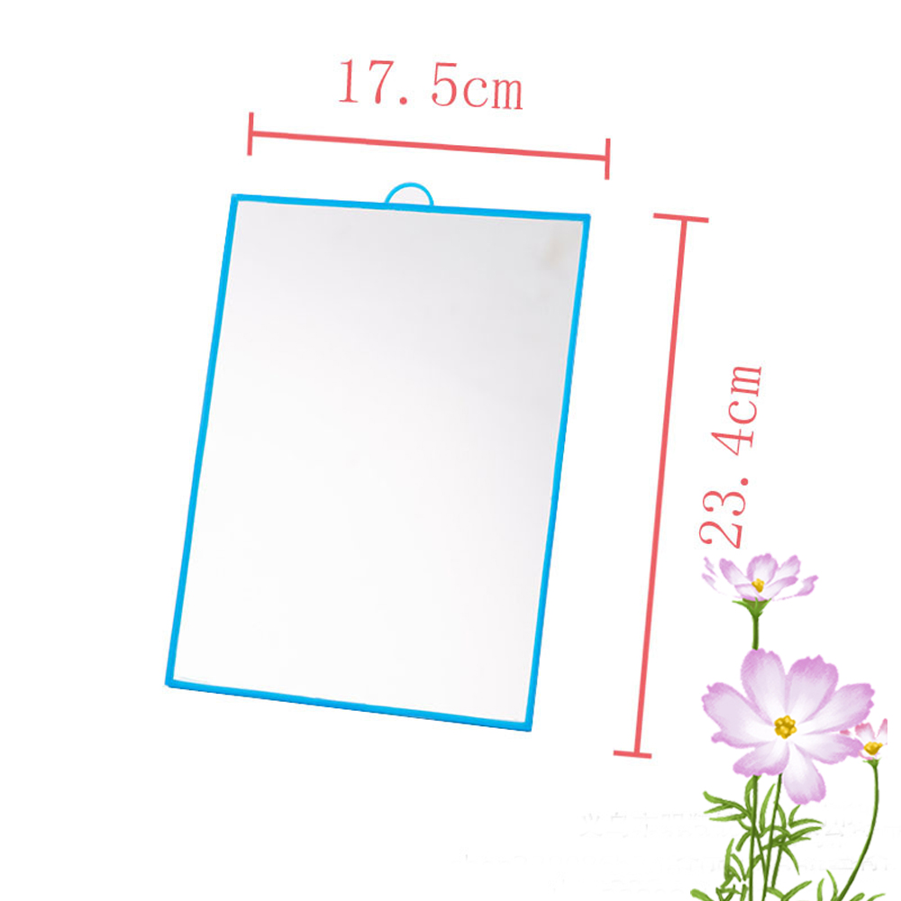 Small Cosmetic Table Lady Dressing Mini Adjustable Pocket Makeup Compact Square Little Mirror