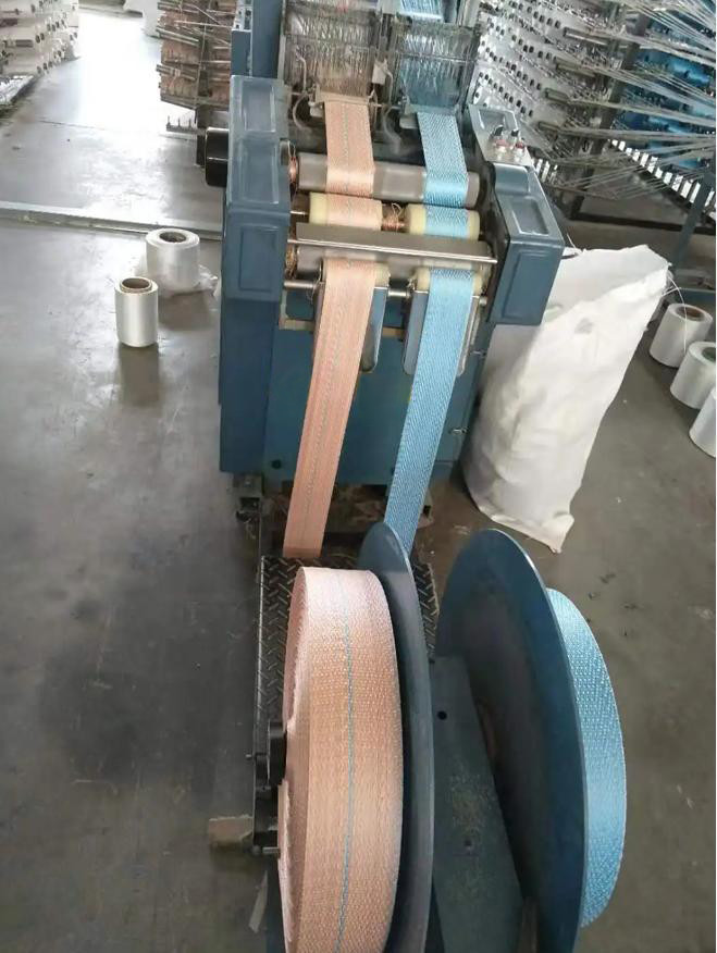Colourful FIBC Belt PP Webbing Lifting Loops Woven Material For Bulk Jumbo Bag