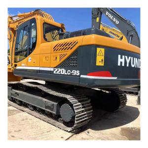 China Shanghai Used Hyundai 220 LC 9S with 1.03m3 Bucket Capacity and Original Hydraulic Pump factory