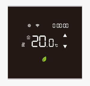 China Wifi Control Touch Screen Fan Coil Thermostat With 220VAC Power Supply factory