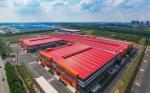 Galvanized Steel Structure Warehouse Bolt / Weld Connect Prefab Steel Warehouse