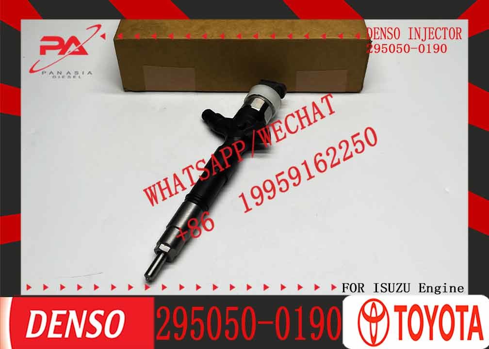 common rail injector 23670-09340 23670-0L100 23670-30410 injector 295050-0190/ 0530 /0470 /0210 for Toyota 1KD-FTV D-4D