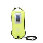 Eco Nylon PVC 20L 28L 35L Triathlon Swimming Buoy With Phone Bag