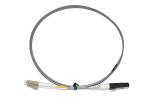 LSZH OM3 Fiber Optic Patch Cords High Strength Coated VF 45 To SC LC Patch Cable