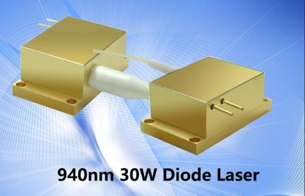 940nm 30 Watt Fiber Coupled Diode Laser 105µm Fiber Coupling With High