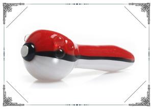 China 4.7 Inches Tobacco Hand Spoon Pipe American Color Rod PokeBall factory