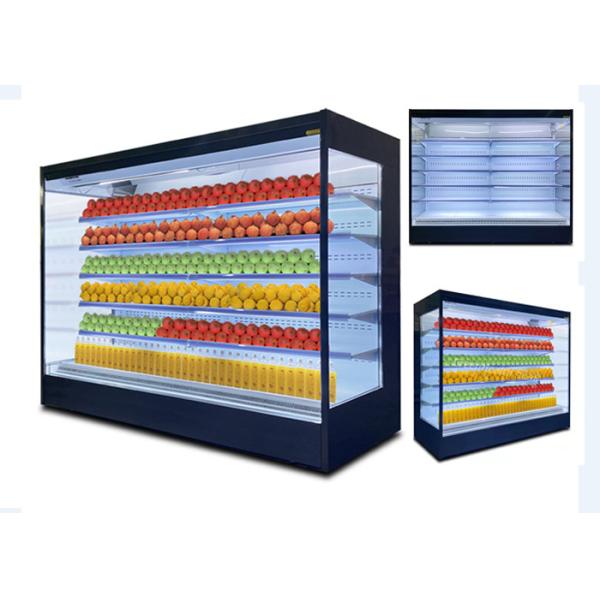 2700W Multideck Open Chiller Supermarket Refrigerated Display Cooler Cake
