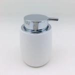 Eco Friendly Cement Bathroom Accessories Pure White Complete Bathroom Sets 6pcs