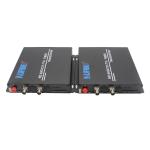 HD AHD / TVI / CVI 1080P Fiber Video Converter 2Ch 2MP Simplex SM 1310 / 1550nm