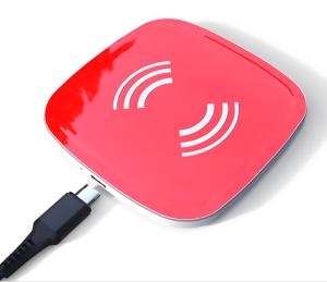 China Quick Portable Wireless Phone Charger Pad Ultra Slim QC3.0 For IPhone X / 8 factory