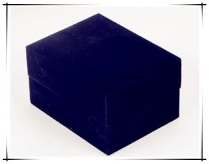 China High-grade rings/jewelry box,with kam cloth factory