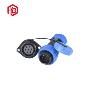China 6 7 9 Pin SP 17 21 Waterproof Cable Connector USB Female Male Plug Socket IP68 Panel Mount factory