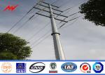 Polygonal 12m Galvanized Steel Pole 1000 Dan 300 Dan Steel Power Line Pole
