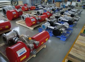 China OEM Scotch Yoke Type Pneumatic Actuator / Pneumatic Rotary Valve Actuator factory