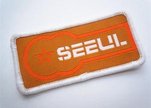 China Embroidery Badge Customizable Iron On Patches Garment Accessories factory