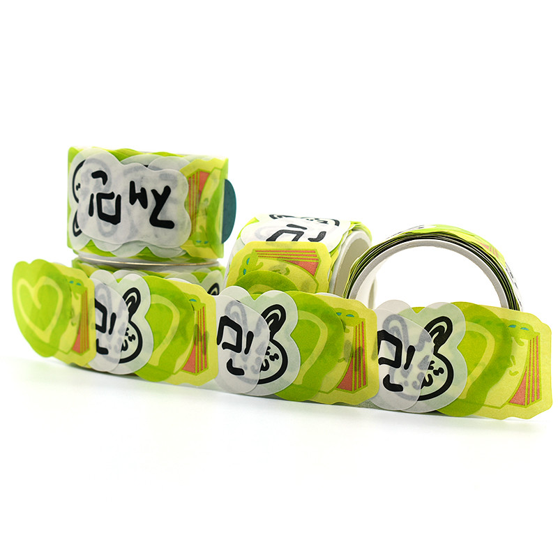 Japanese Washi Paper Tape Custom Printed Die Cut Masking Washi Tape