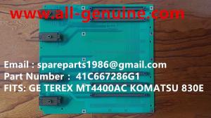 China 41C667286G1 Circuit Board TEREX NHL MINING DUMP TRUCK TR35 TR50 TR60 TR100 3305B 3305F 3303 3307 TR45 TR70 MT4400 factory