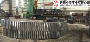 China Mill Girth Gear Cast Iron Custom Large Diameter Ring Gear Rotary on sale