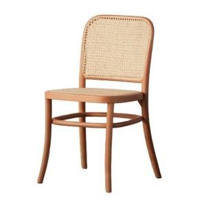 China Modern Design Living Room Solid Wood Rattan Wicker Wedding Wooden Chair For Events Customizable with OEM Service Support factory