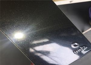 China High Glossy Black Metallic Powder Coat Nontoxic Antibacterial For Glass Bottle factory